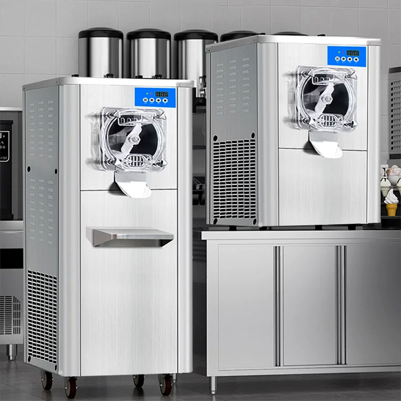 Commercial Ice Cream Machine Countertop - 5L Kommerzielle Vollautomatische Kompakte Tisch-Eismaschine für