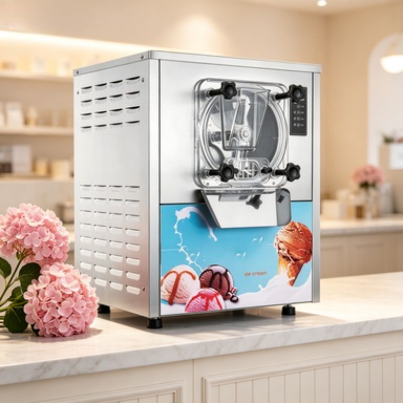 Soft Serve Ice Cream Machine 3 Flavor - Professionelle Softeis-Maschine Kommerzielle Eiscrememaschine 3 Geschmacksrichtungen