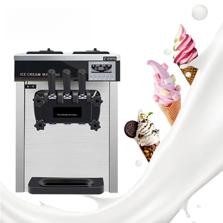 Commercial Gelato Maker Machine - Top 3 Geschmacksrichtungen 25 l/h automatische