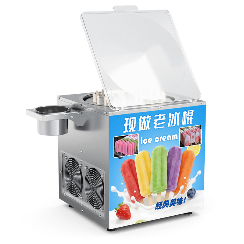 Commercial Popsicle Mold Maker Machine - Fabrikneue Eis-Popsicle-Maschine mit Einzelform, Milch-Eis-Popsicle-Maschine, Kommerzieller