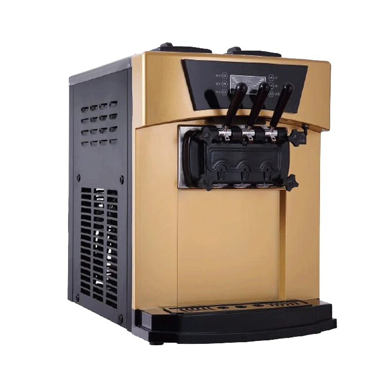 Soft Serve Ice Cream Machine 3 Flavor - Anwendbar für Softeis-Maschinen 3 Geschmacksrichtungen Automatische