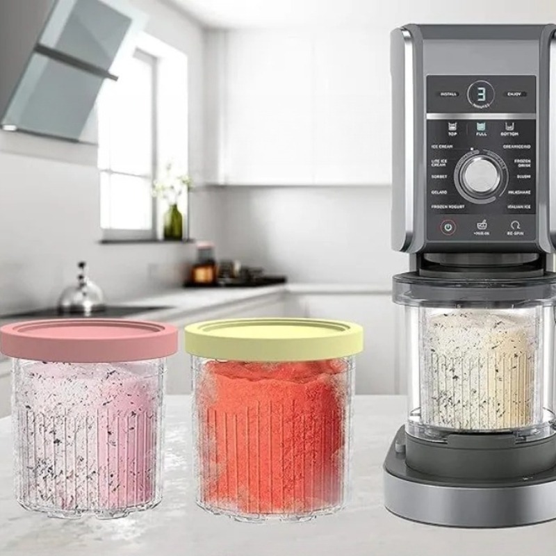 Soft Ice Cream Maker Machine Commercial - Für Ninja NC500 NC501 Creami Deluxe