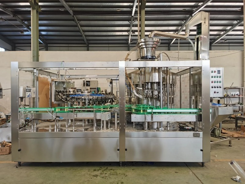 Ice Cream Pasteurizer Machine - Bier- und Getränkeabfüllanlage für PET-Flaschen mit