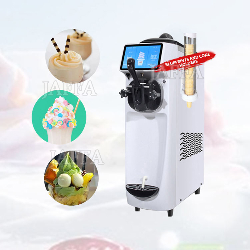 Commercial Ice Cream Machine Countertop - Gewerbliche Softeis-Maschine für die Theke 220V