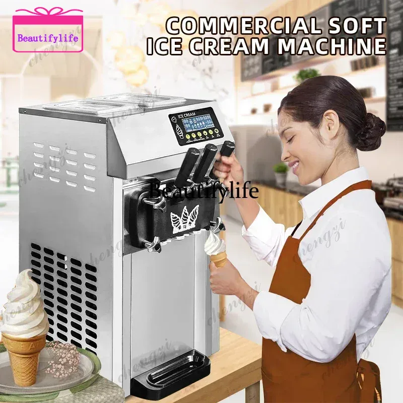 Soft Ice Cream Maker Machine Commercial - A55 Vorkühlgerät für gewerbliche Eismaschinen A126