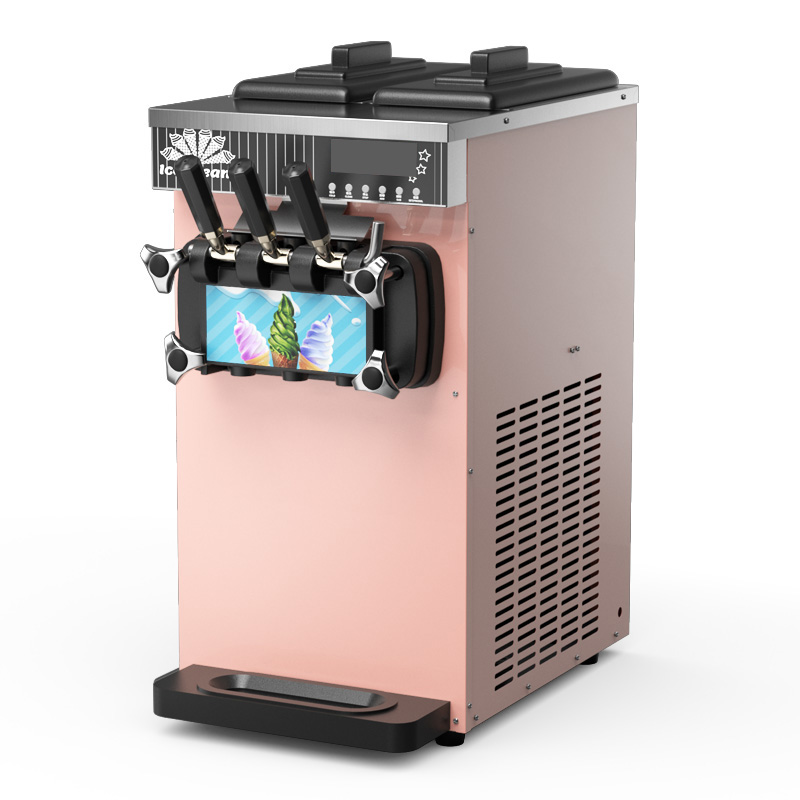 Kommerzielle 3-Geschmacks-Soft – Commercial Ice Cream Machine Countertop Bewertung und Preis