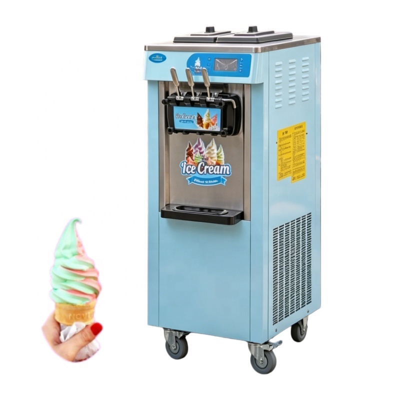3-Geschmacksrichtungen Softeis – Soft Ice Cream Maker Machine Commercial Bewertung und Preis
