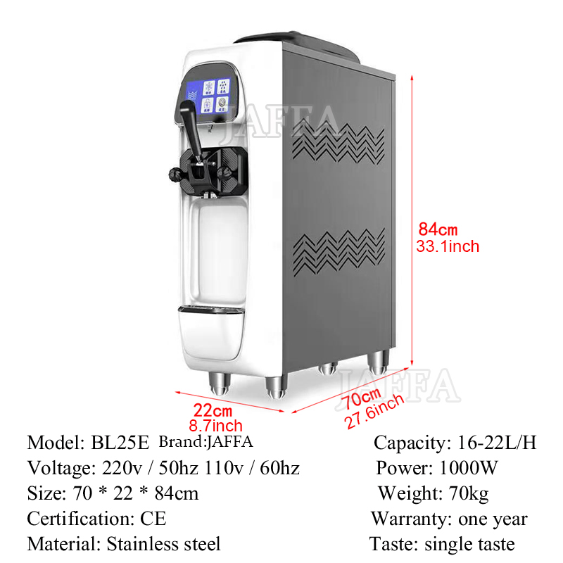 Einfach zu Bedienende Automati – Commercial Ice Cream Machine Countertop Bewertung und Preis