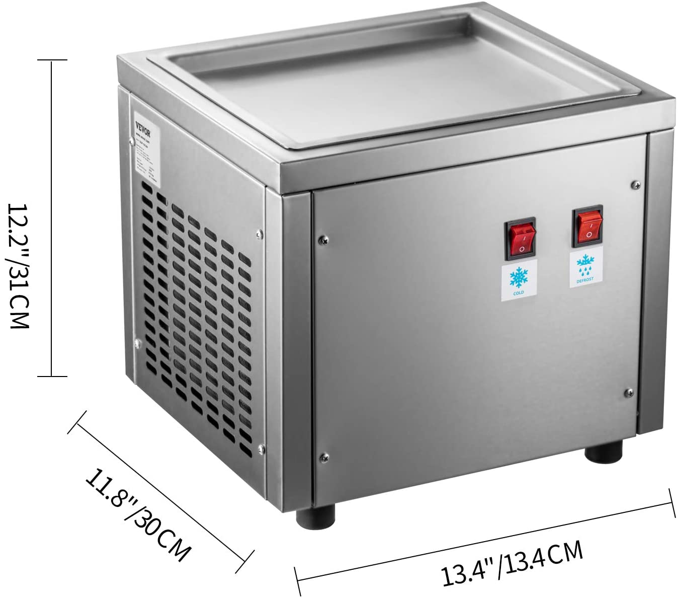 CHKJ Zeitlich begrenzte Aktion – Rolled Ice Cream Machine Fried Plate Bewertung und Preis