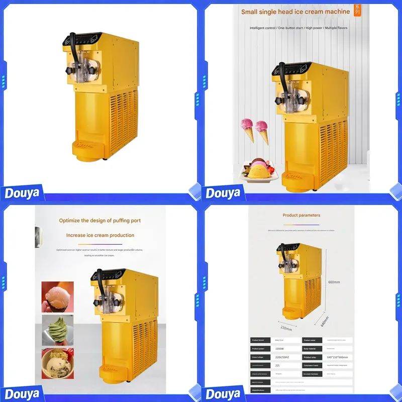 Kommerzielle Vollautomatische  – Commercial Ice Cream Machine Countertop Bewertung und Preis