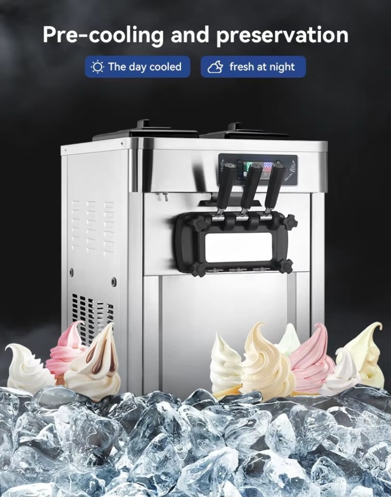 Professionelle Kommerzielle Au – Soft Ice Cream Maker Machine Commercial Bewertung und Preis