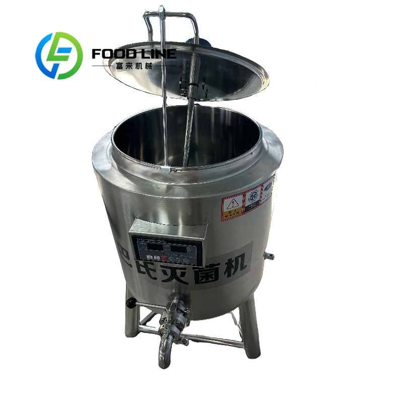 Maßgeschneiderte 50L - 1000L T – Ice Cream Pasteurizer Machine Bewertung und Preis
