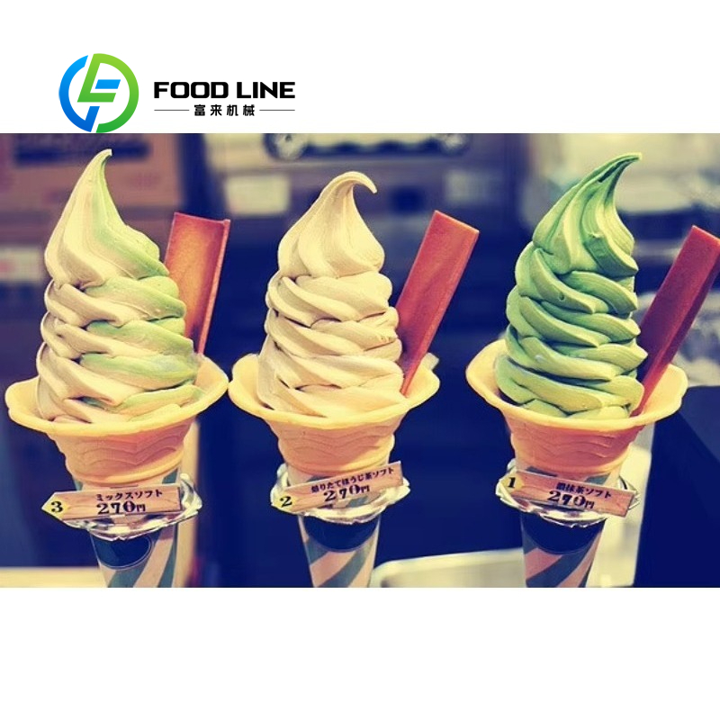 Maßgefertigte Kommerzielle 3-G – Soft Serve Ice Cream Machine 3 Flavor Bewertung und Preis