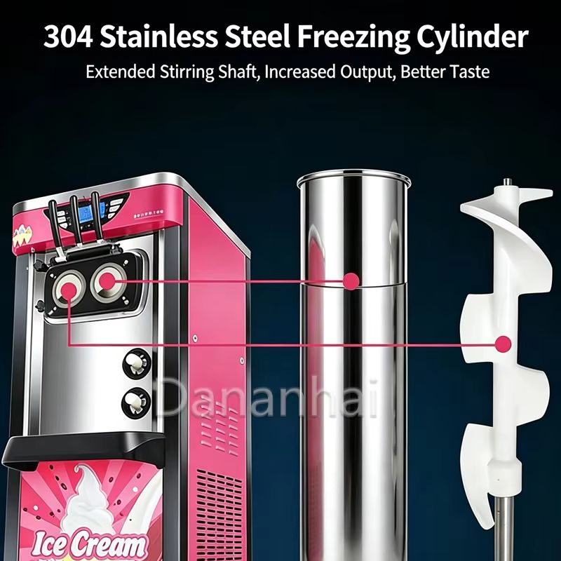 Dessert-Ausgabemaschine, komme – Frozen Yogurt Machine Commercial Bewertung und Preis