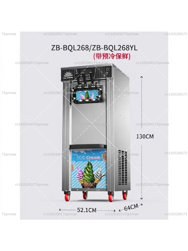 Kommerzielle 3-Geschmacks-Eism – Commercial Ice Cream Machine Countertop Bewertung und Preis