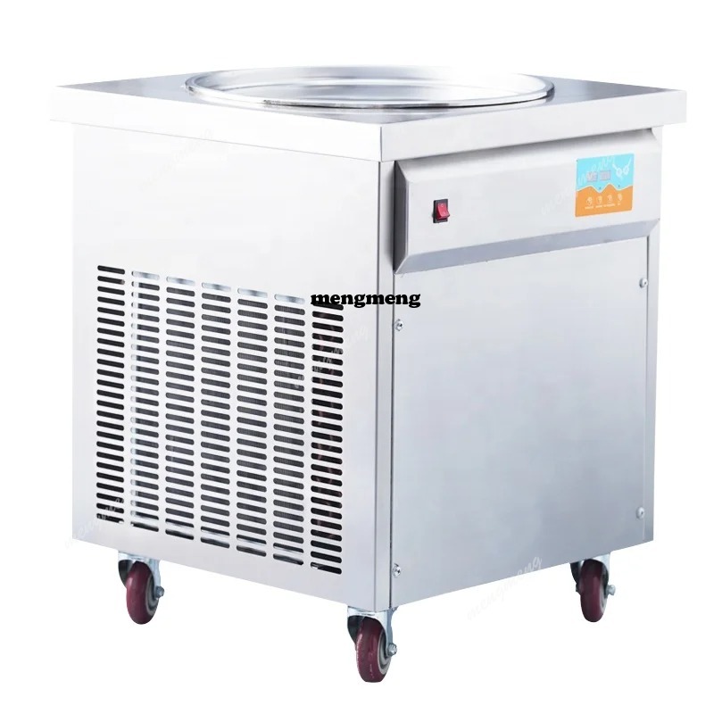 Kommerzielle, eine Platte, gut – Rolled Ice Cream Machine Fried Plate Bewertung und Preis