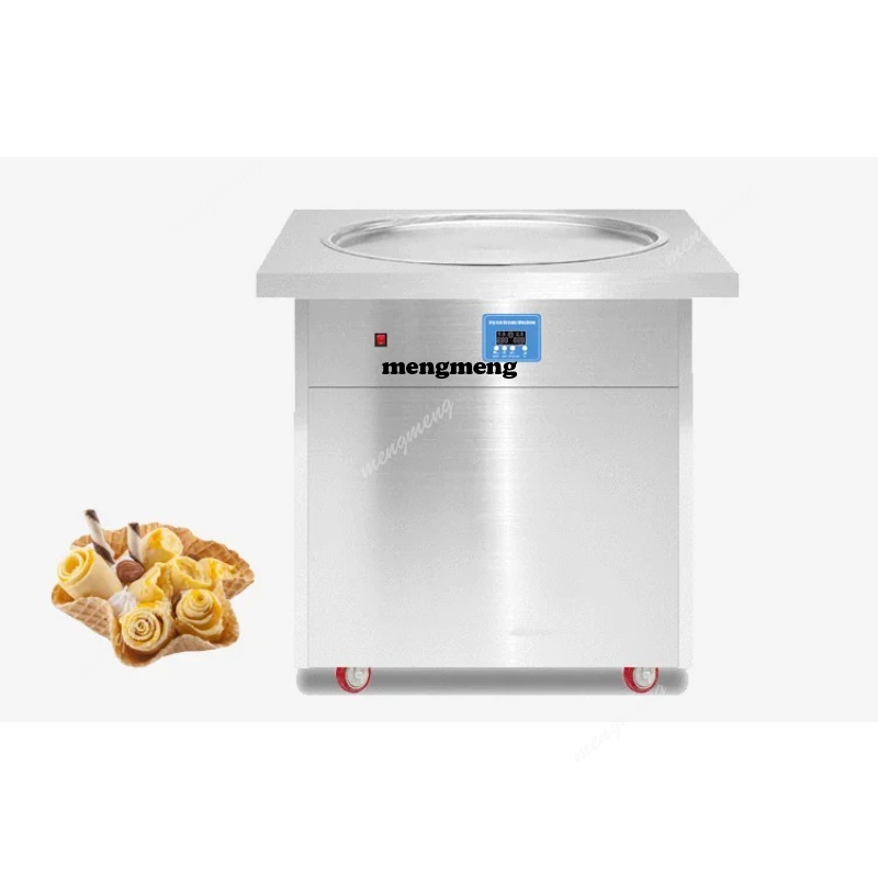 Kommerzielle, eine Platte, gut – Rolled Ice Cream Machine Fried Plate Bewertung und Preis