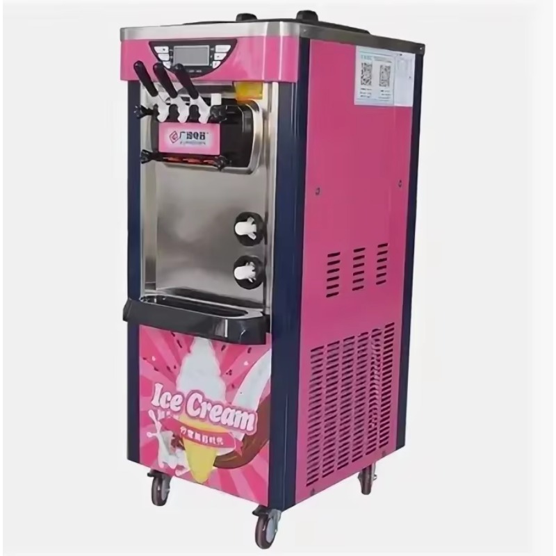 28L/h Hochleistungs-Eismaschin – Soft Serve Ice Cream Machine 3 Flavor Bewertung und Preis