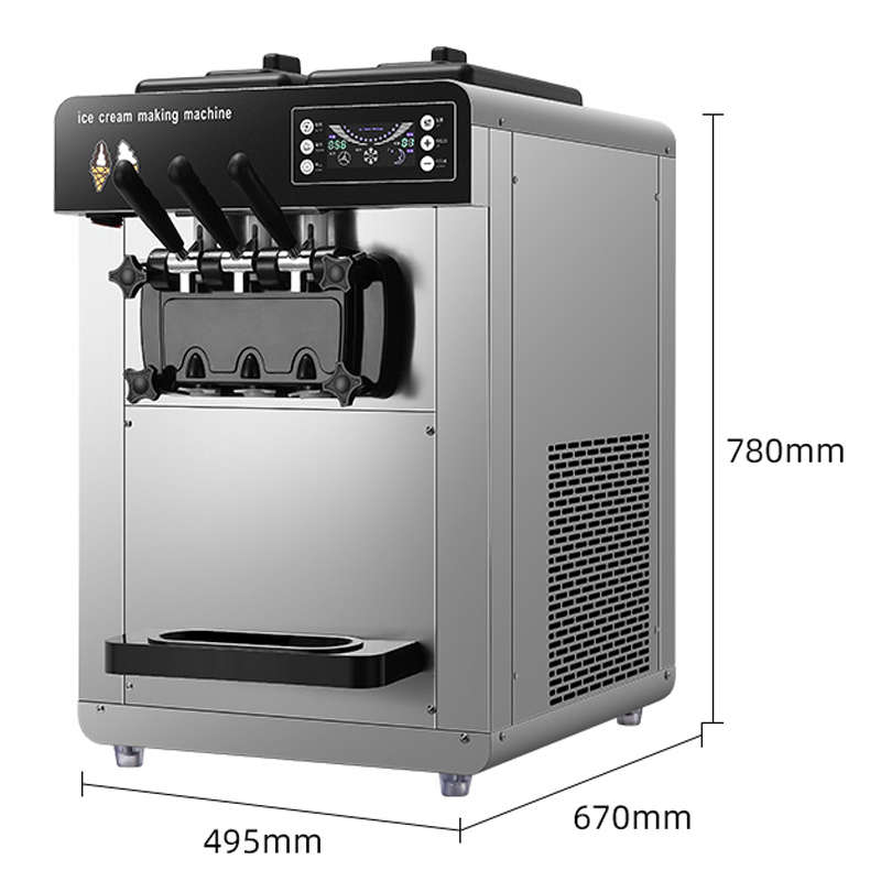 Gewerbliche Eismaschine für ei – Frozen Yogurt Machine Commercial Bewertung und Preis