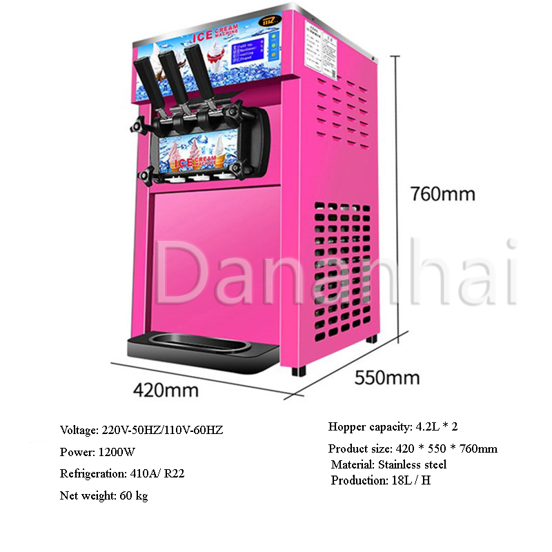 1200W Gewerbliche Softeis-Masc – Ice Cream Cone Maker Commercial Bewertung und Preis