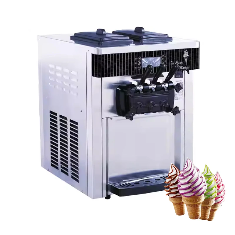 3-Geschmacksrichtungen Softeis – Commercial Ice Cream Machine Countertop Bewertung und Preis