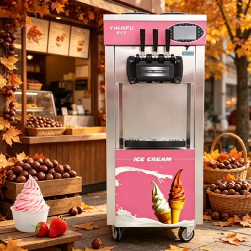 Professionelle Kommerzielle Ei – Soft Serve Ice Cream Machine 3 Flavor Bewertung und Preis