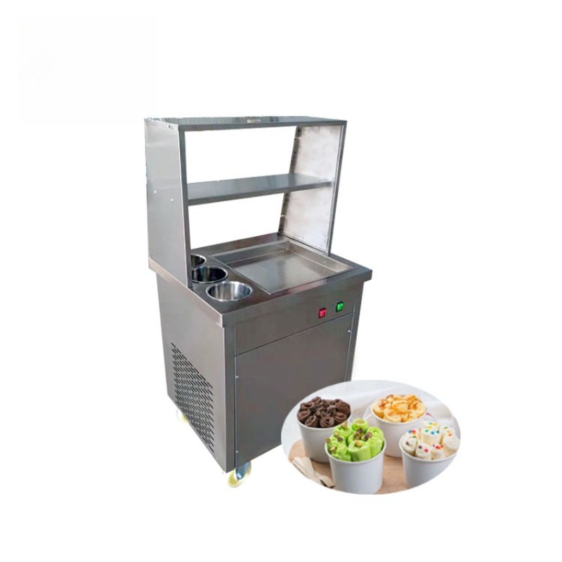 Gerollte Eiscreme-Maschine: Ka – Rolled Ice Cream Machine Fried Plate Bewertung und Preis