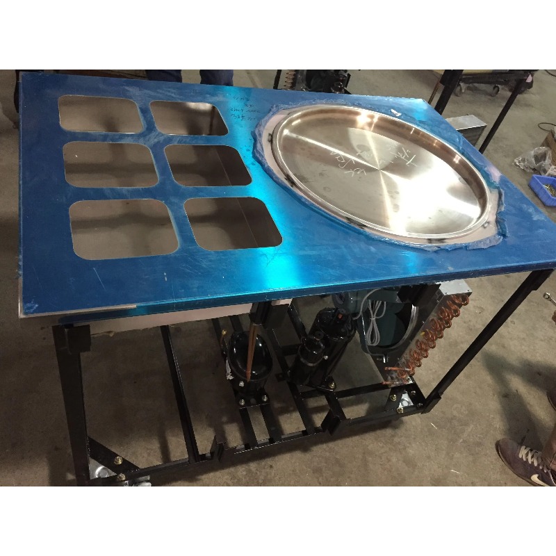 Gerollte Eiscreme-Maschine: Ka – Rolled Ice Cream Machine Fried Plate Bewertung und Preis