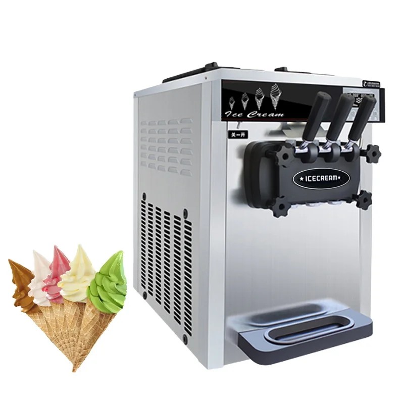 Neu eingetroffene Softeismasch – Soft Serve Ice Cream Machine 3 Flavor Bewertung und Preis