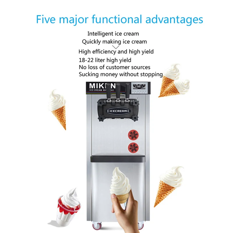 Kommerzielle Tischmodell-Softe – Commercial Ice Cream Machine Countertop Bewertung und Preis