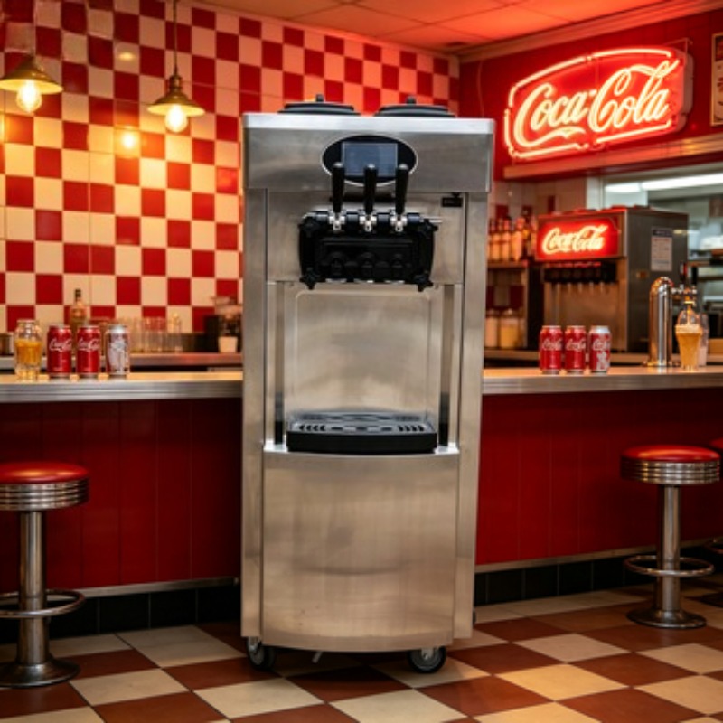 3-Geschmacksrichtungen Softeis – Commercial Gelato Maker Machine Bewertung und Preis