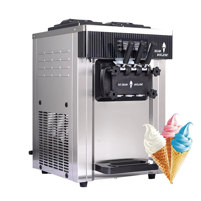 3-Geschmacksrichtungen Softeis – Commercial Gelato Maker Machine Bewertung und Preis