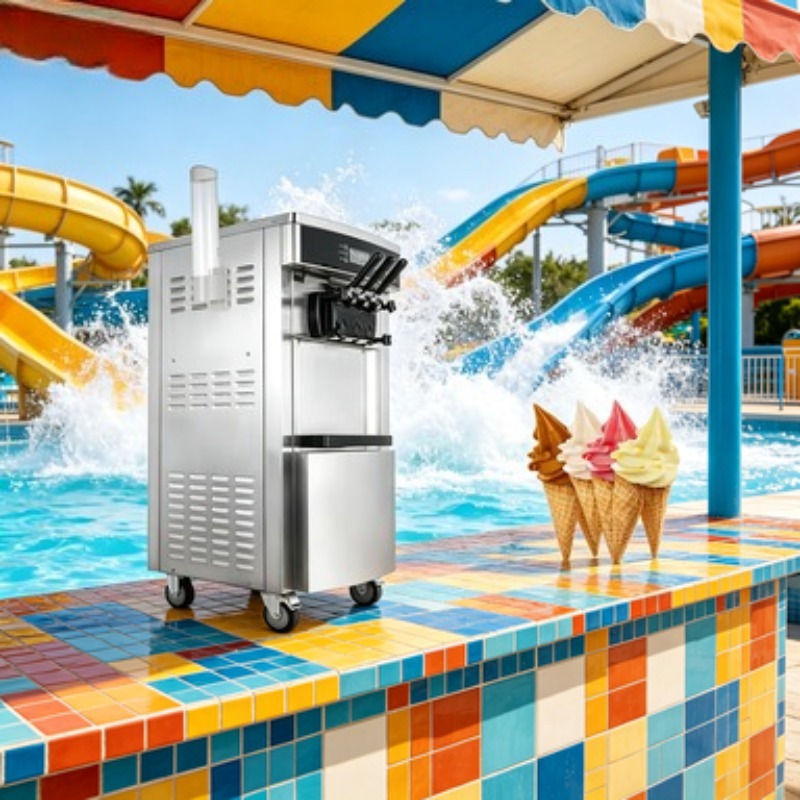 Softeis-Maschine 28L/h Hochlei – Soft Ice Cream Maker Machine Commercial Bewertung und Preis