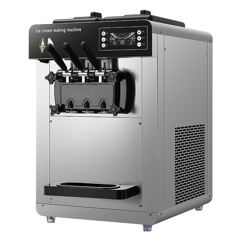 Vollautomatische Softeis-Masch – Commercial Ice Cream Machine Countertop Bewertung und Preis