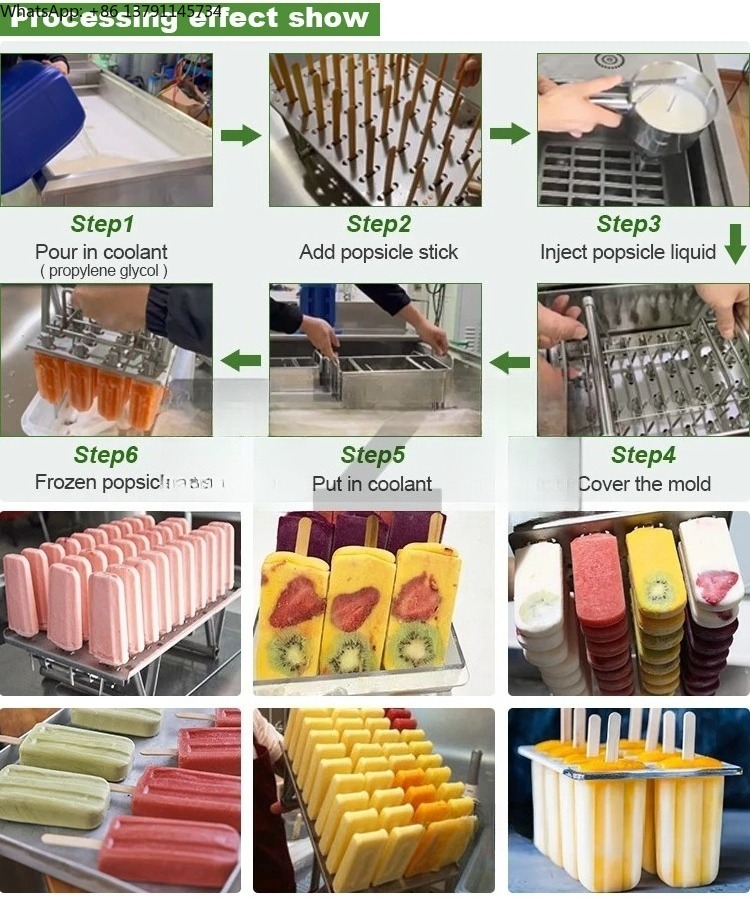 Kommerzielle Automatische Eis  – Commercial Popsicle Mold Maker Machine Bewertung und Preis