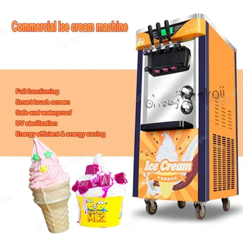 110V 220V Gewerbliche Softeism – Soft Ice Cream Maker Machine Commercial Bewertung und Preis