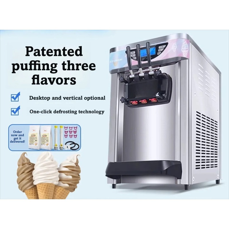 Kommerzielle Softeismaschine,  – Soft Ice Cream Maker Machine Commercial Bewertung und Preis