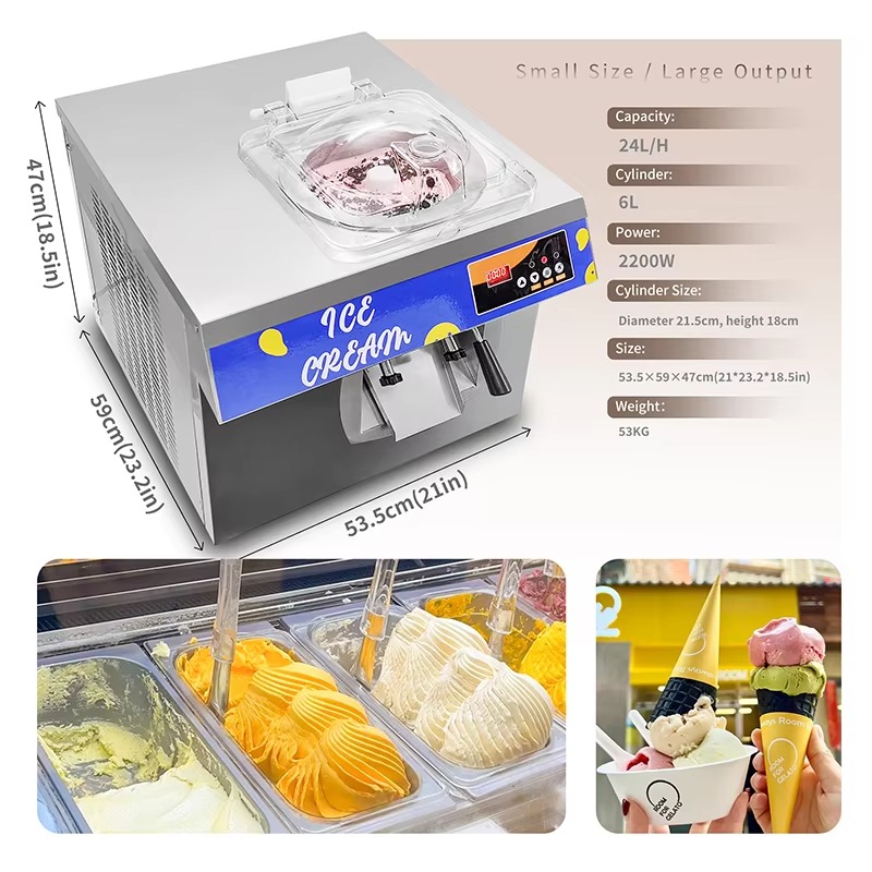 Direkt vom Hersteller 2026 Kom – Commercial Gelato Maker Machine Bewertung und Preis