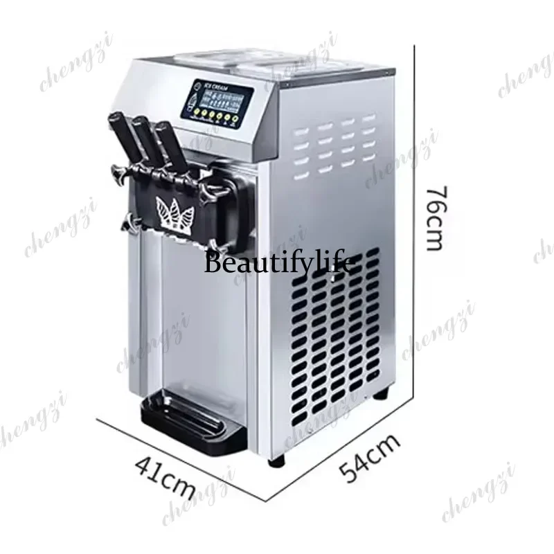 A55 Vorkühlgerät für gewerblic – Soft Ice Cream Maker Machine Commercial Bewertung und Preis